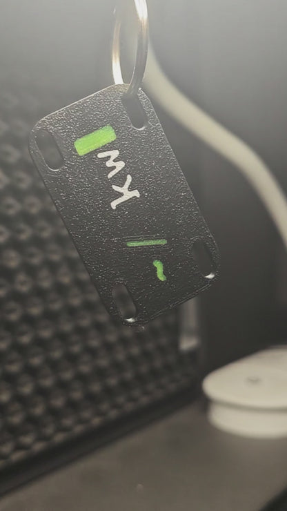 Smart ID Plate Keychain